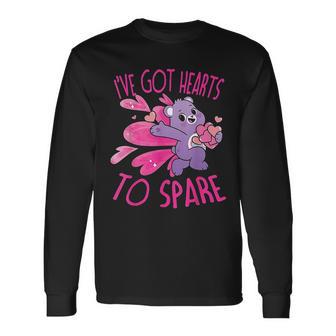 Care Bears Unlock The Magic Share Bear Hearts To Spare Unisex Long Sleeve | Favorety DE