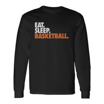 Eat Sleep Basketball Youth Basketball By Chalktalk Sports Unisex Long Sleeve | Favorety