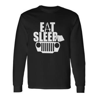 Eat Sleep Jeep Jeep Family Jeep Lovers Unisex Long Sleeve | Favorety CA