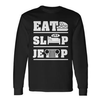 Eat Sleep Jeep Shirt Men’S Hoodie Unisex Long Sleeve | Favorety DE