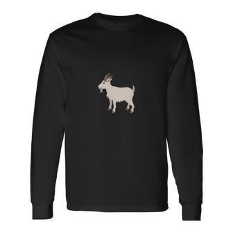 Emoji T-Shirt Goat Emoticon Farm Animal Unisex Long Sleeve | Favorety AU