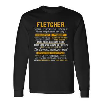 Fletcher Completely Unexplainable Family Unisex Long Sleeve | Favorety CA