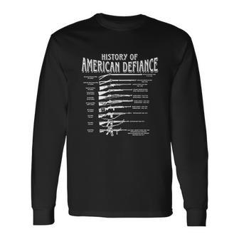 Gadsden And Culpeper History Of American Defiance Unisex Long Sleeve | Favorety DE