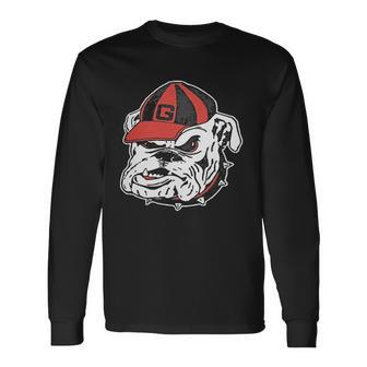 Georgia Bulldog Black Solid Unisex Long Sleeve | Favorety DE