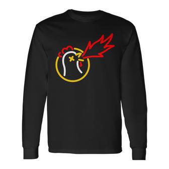 Hot Ones Vintage Line Art Unisex Long Sleeve | Favorety