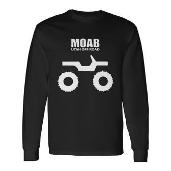 Moab Utah Jeep T-Shirt Unisex Long Sleeve | Favorety AU