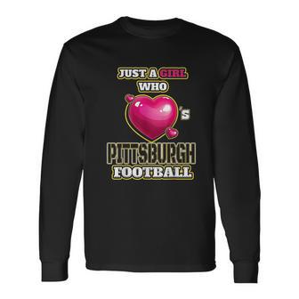 Pittsburgh Football Retro Vintage Pennsylvania Steele Unisex Long Sleeve | Favorety UK