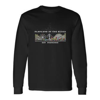 Playland At The Beach San Francisco Matchbook Reproduction Unisex Long Sleeve | Favorety UK