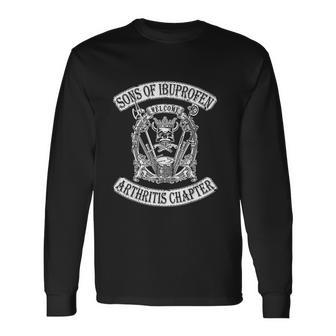 Sons Of Ibuprofen Arthritis Chapter Funny Old Biker Unisex Long Sleeve | Favorety DE