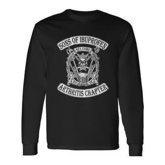 Sons Of Ibuprofen Arthritis Chapter Funny Old Biker Unisex Long Sleeve | Favorety CA