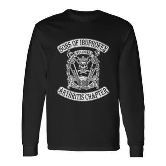 Sons Of Ibuprofen Arthritis Chapter Funny Old Biker Unisex Long Sleeve | Favorety AU