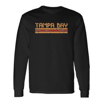 Tampa Bay Florida Retro Vintage Unisex Long Sleeve | Favorety