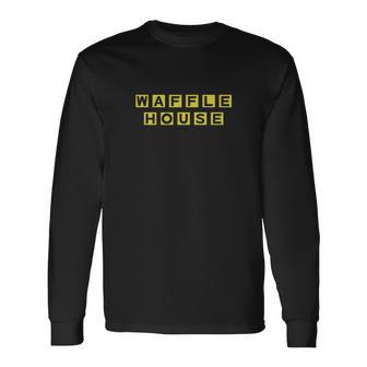 Waffle House Vintage Unisex Long Sleeve | Favorety