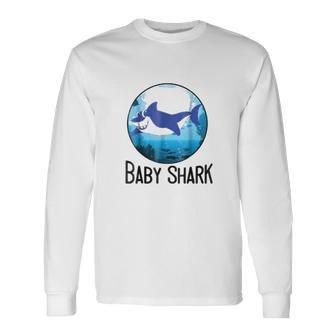 Baby Shark Matching Family Cute Unisex Long Sleeve | Favorety