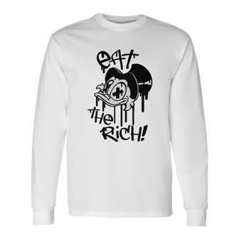 Eat The Rich T-Shirt Unisex Long Sleeve | Favorety UK