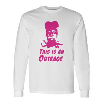 Mighty Boosh-Tony Harrison-This Is An Outrage Shirt Unisex Long Sleeve | Favorety AU