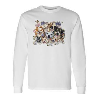 The Mountain Funny Cats And Dogs Unisex Long Sleeve | Favorety DE