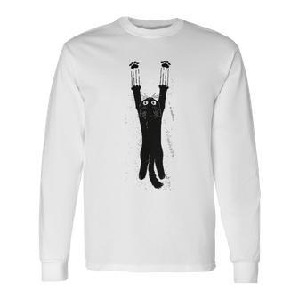 Paw Addict Funny Cat Cute Kitty Laughing Game Cat Unisex Long Sleeve | Favorety CA