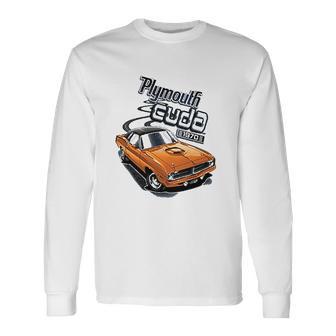 Plymouth Cuda 1970 Vintage Classic American Made Unisex Long Sleeve | Favorety AU