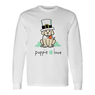 Puppie Love Dog Unisex Long Sleeve | Favorety AU