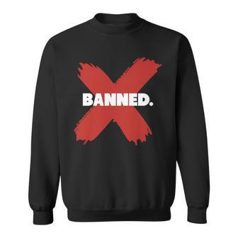 Banned Retro 1 Jordan Shirt Hoodie Sweatshirt | Favorety