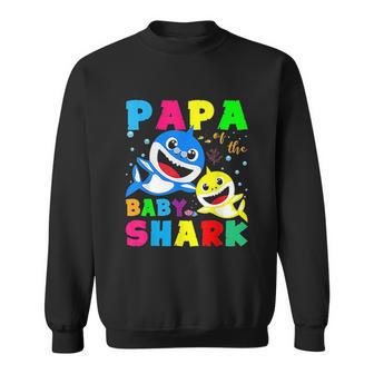 Cute Papa Of The Baby Shark Sweatshirt | Favorety