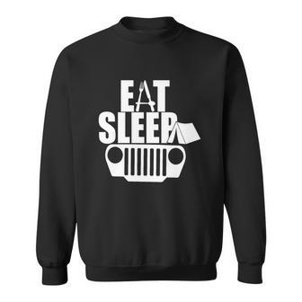 Eat Sleep Jeep Jeep Family Jeep Lovers Sweatshirt | Favorety AU