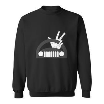 Funny The Jeep Wave Sweatshirt | Favorety UK