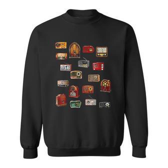 Funny Sheldon Nerdy Vintage Retro Antique Radio Geek Gift Sweatshirt | Favorety