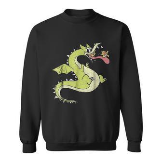 Grim Matchstick And Living Fireball Graphic Sweatshirt | Favorety