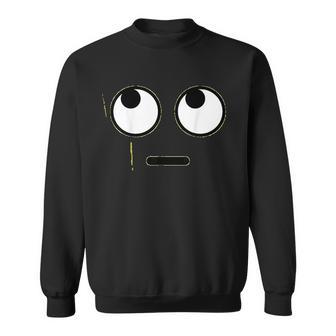 Halloween Emojis Costume Rolling Eyes Emoticon Sweatshirt | Favorety DE