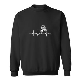 Jeep Driver - The Jeep Is In My Heartbeat - Mens T-Shirt Sweatshirt | Favorety DE