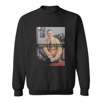 Mister Rogers Kickin It Old School Official Fitted T-Shirt Sweatshirt | Favorety DE