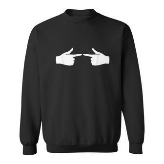 Shy Meme Fingers Touching I Am Shy Trend Anime Emoji Sweatshirt | Favorety AU