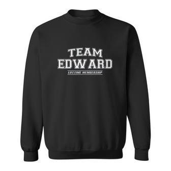 Team Edward First Name Family Reunion Gift Sweatshirt | Favorety AU