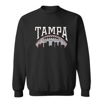 Vintage Tampa Bay Football Skyline Sweatshirt | Favorety CA