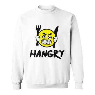 Hangry Emoji Sweatshirt | Favorety