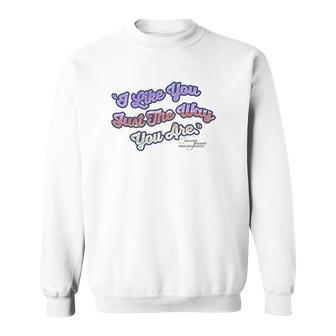 Mister Rogers Just They Way You Are Sheer Fitted Sweatshirt | Favorety AU