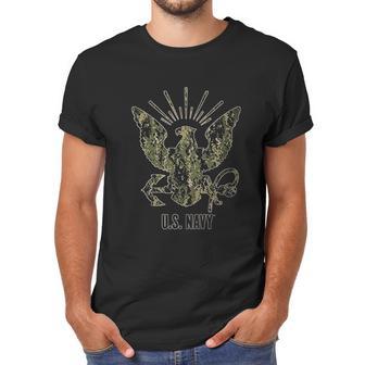 762 Design Usn Type3 Camouflage Eagle Heather Black Men T-Shirt | Favorety AU