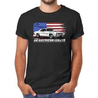 Aggressive Thread 1969 Camaro American Flag Men T-Shirt | Favorety CA