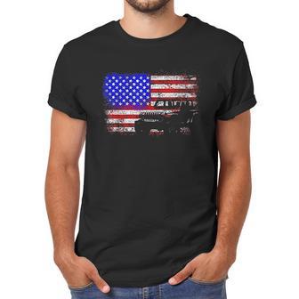 American Us Flag Jeep Men T-Shirt | Favorety