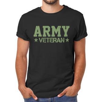 Army Veteran Distress Logo Graphic Design Printed Casual Daily Basic Men T-Shirt | Favorety