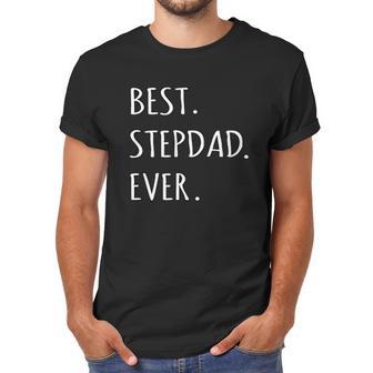 Best Stepdad Ever Capital Letter Step Dad Men T-Shirt | Favorety