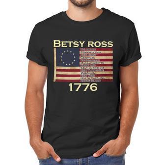 Betty Ross Original Colonies Flag Men T-Shirt | Favorety CA