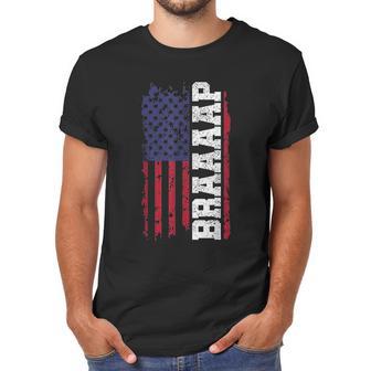 Braap American Flag Usa Patriotic Motocross Men T-Shirt | Favorety CA