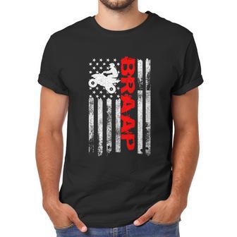 Braap Vintage Usa American Flag Quad Bike Atv Gift Funny Gift Graphic Design Printed Casual Daily Basic Men T-Shirt | Favorety DE