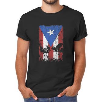 Cock Fight Gallos Gallero Fighting Rooster Puerto Rico Flag Men T-Shirt | Favorety CA