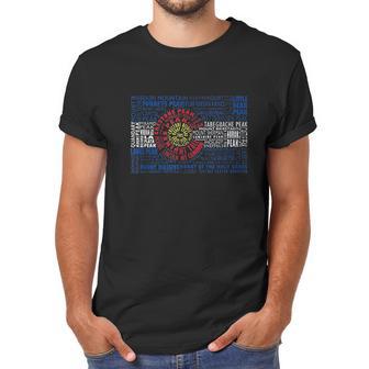 Colorado Fourteeners State Flag 14Er Hiker Climber Gift Men T-Shirt | Favorety UK