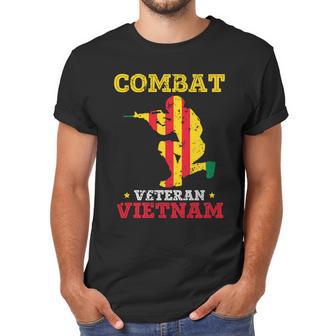 Combat Veteran Vietnam Us Army Veteran Day Army Graphic Design Printed Casual Daily Basic Men T-Shirt | Favorety AU