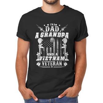 Im A Dad A Grandpa And Vietnam Veteran Graphic Design Printed Casual Daily Basic Men T-Shirt | Favorety DE